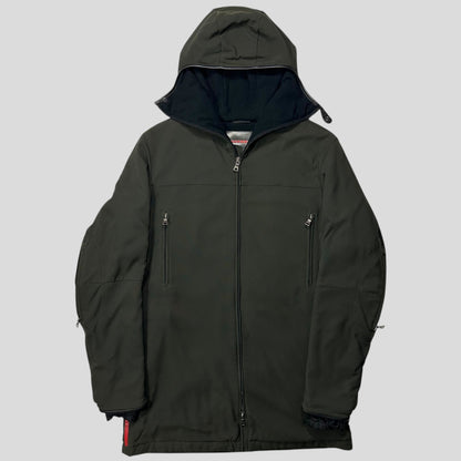 Prada Sport 1999 Balaclava Fleece Lined Moto Jacket - IT50 (L)