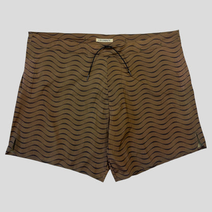 CP Company 2010 Wave Print Nylon Stash Pocket Swim Shorts - M/L | Default Title, Multicoloured