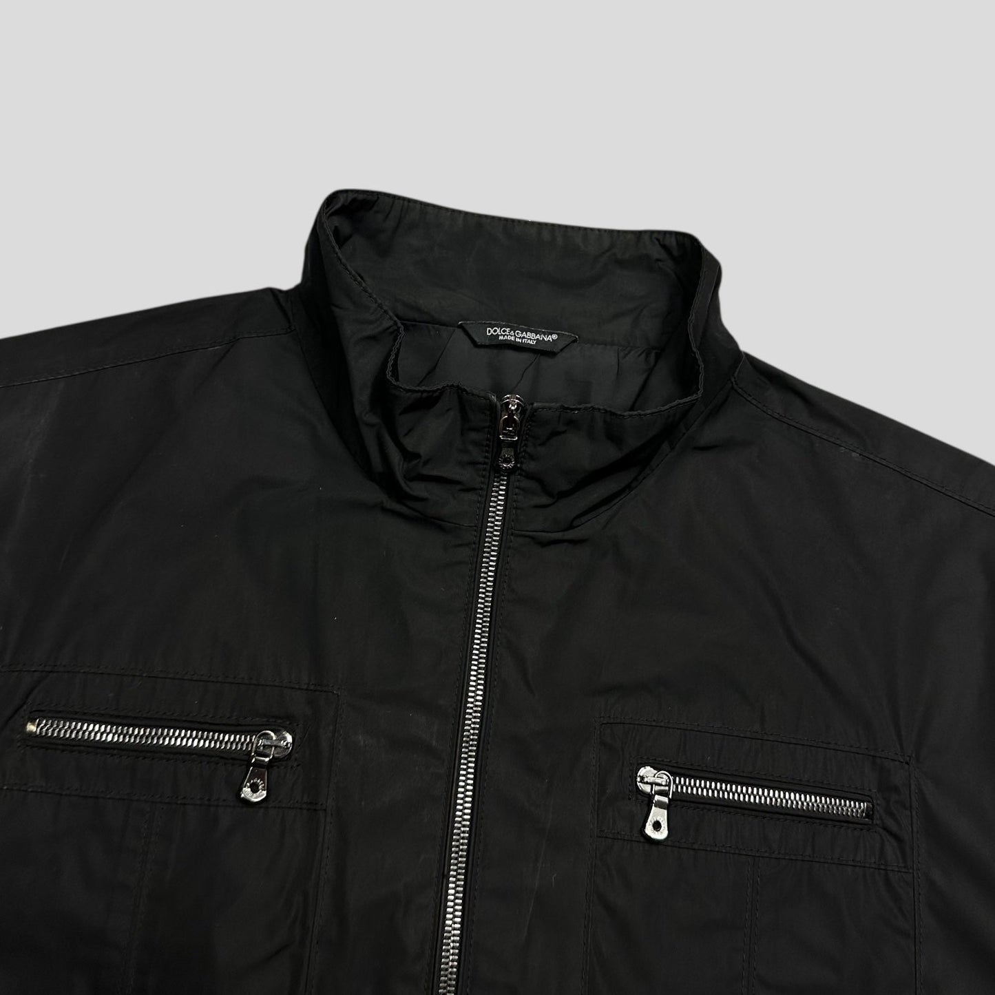 Dolce & Gabbana 00’s Multipocket Nylon Cargo Bomber Jacket - IT58 (XL/XXL)