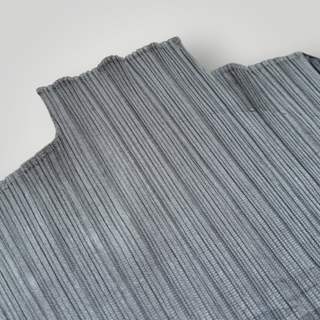 Issey Miyake Pleats Please Funnel Neck Long Sleeve 3