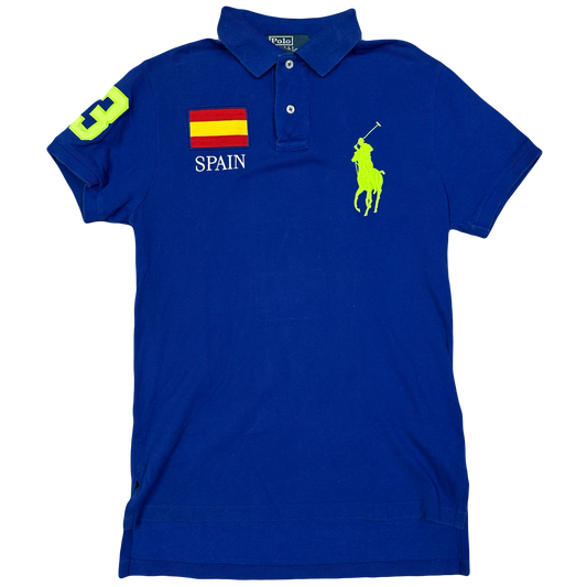 Ralph Lauren Spain Polo In Blue ( S )