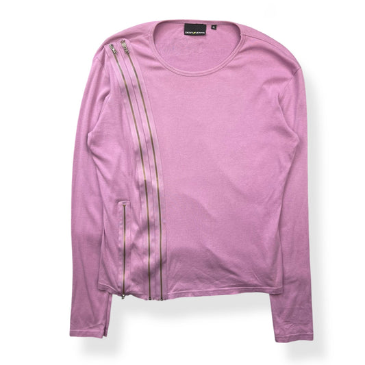 2000's DKNY Jeans Multizip Long Sleeve (XL) | Default Title, Lilac