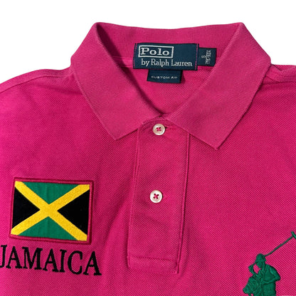 Ralph Lauren Jamaica Polo In Pink ( S )