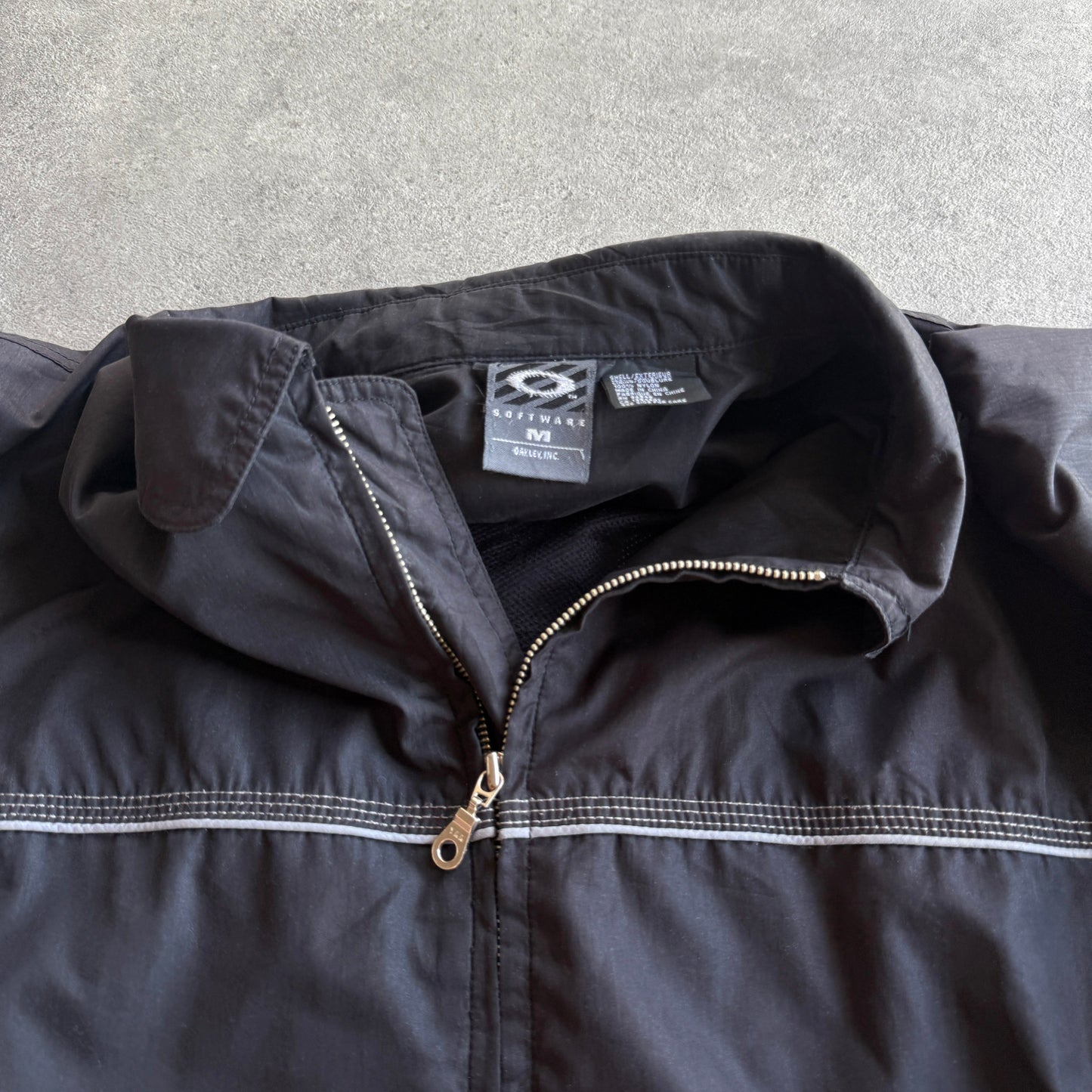 Oakley Software 2000s technical nylon Harrington jacket (M)