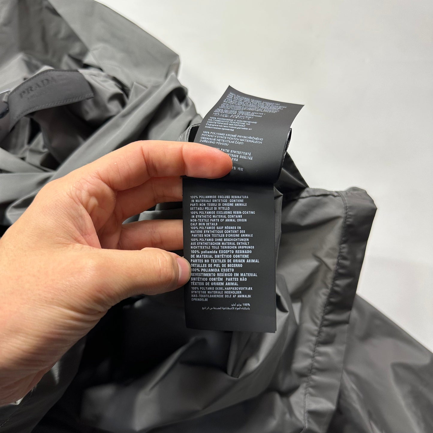 Prada 2024 Light Technical Nylon Pullover Smock Jacket - L (XXL)
