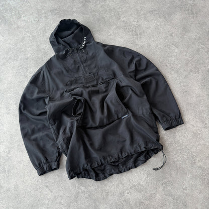 Stussy RARE 1990s 1/4 zip technical cargo jacket (L)