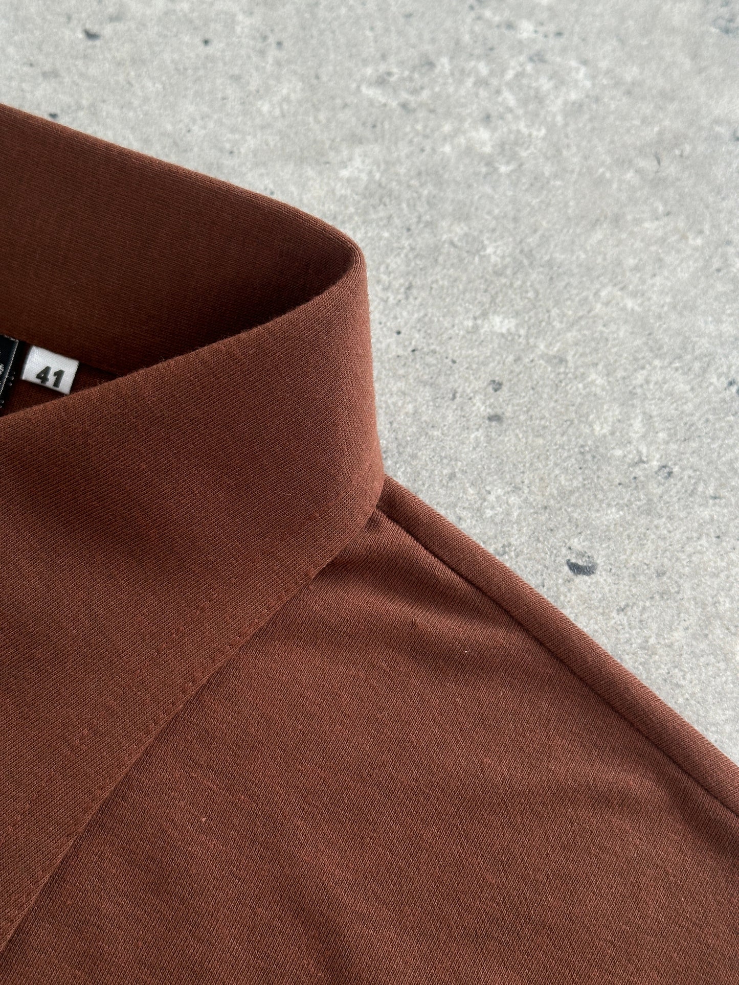 Italian Vintage 1970s Dagger Collar Polo Shirt - M