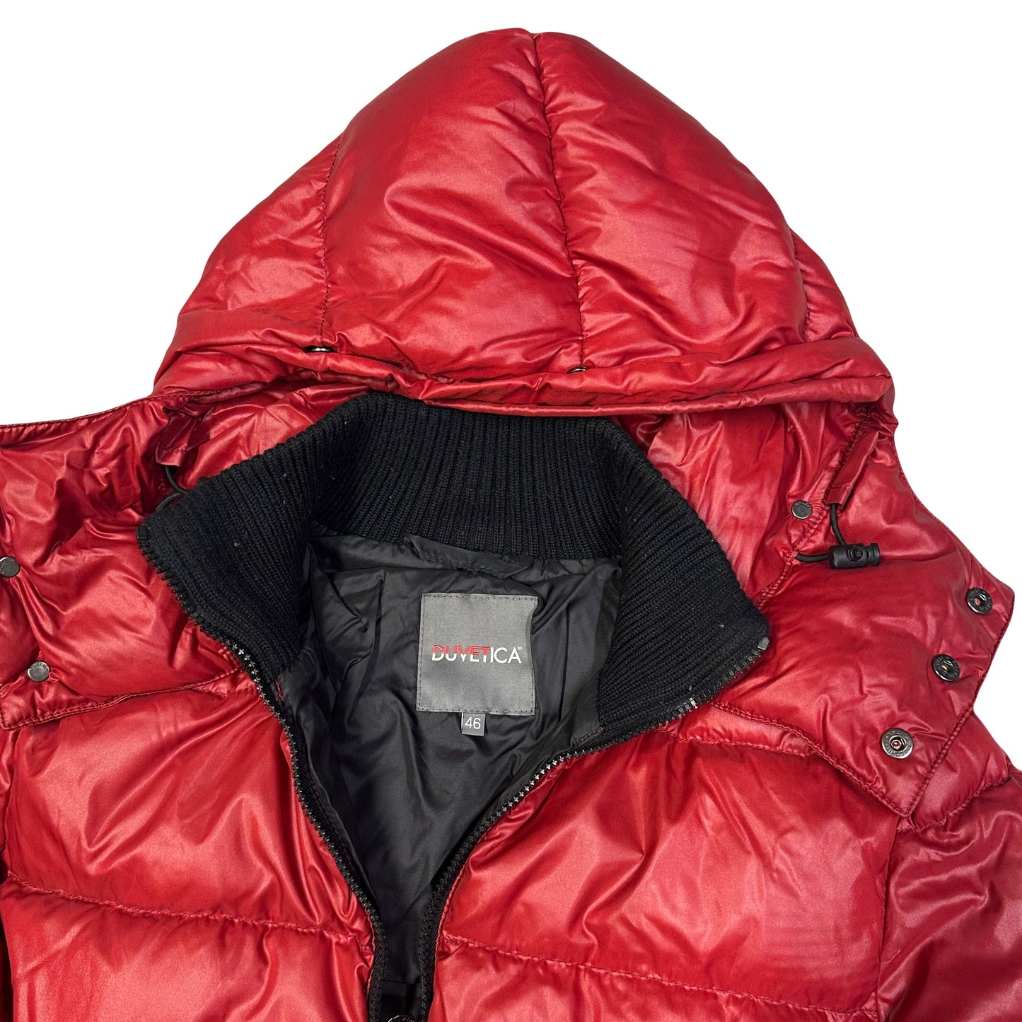 Duvetica Puffer Jacket In Red ( S )