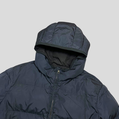 Prada 2011 Red Tab Nylon Goose Down Puffer Jacket - IT52 (L)