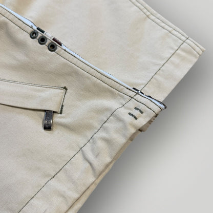 Maharishi Womens Asymmetrical Cotton Canvas Smock XS