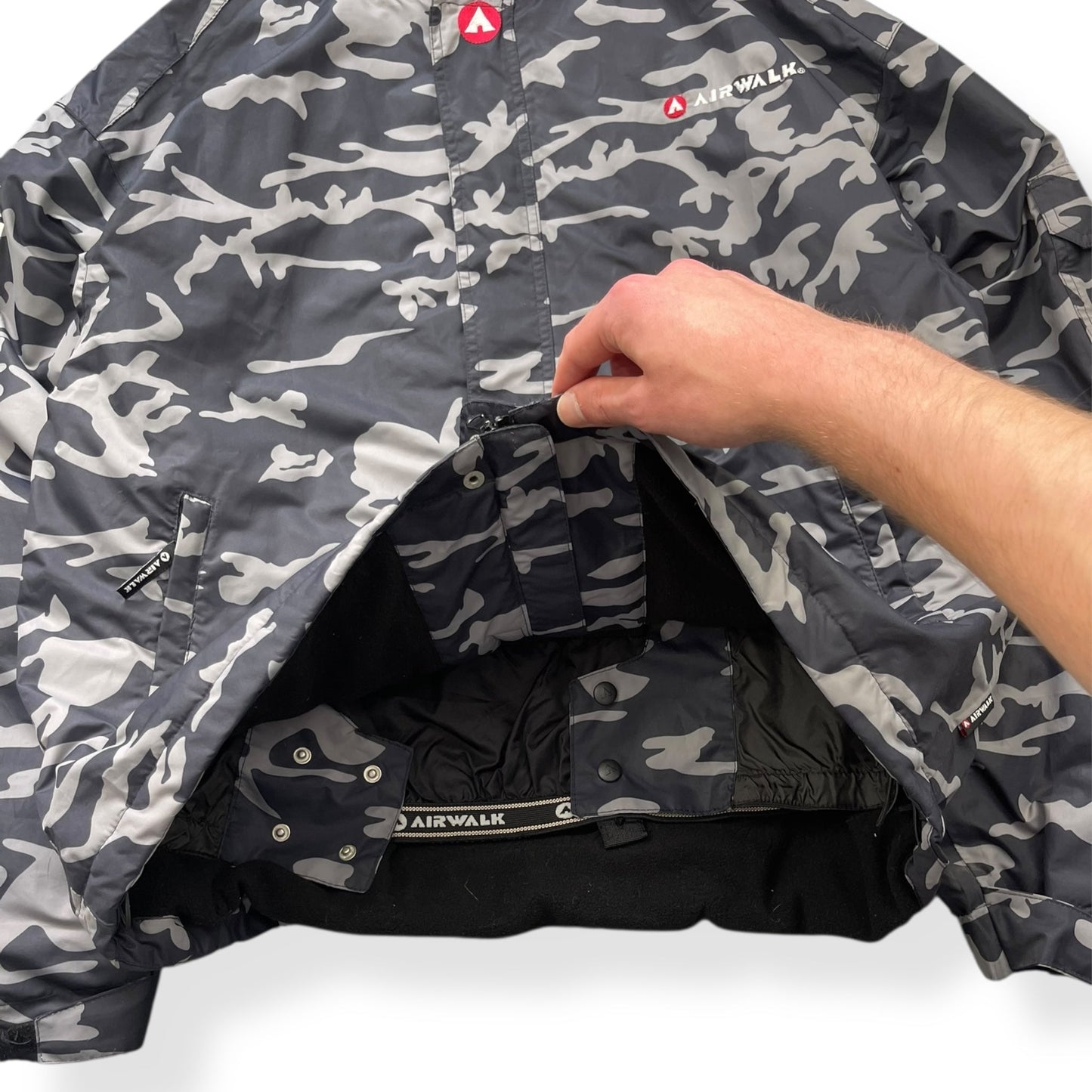 2000's Airwalk Camo Goggle Jacket (L) | Default Title, Multicoloured