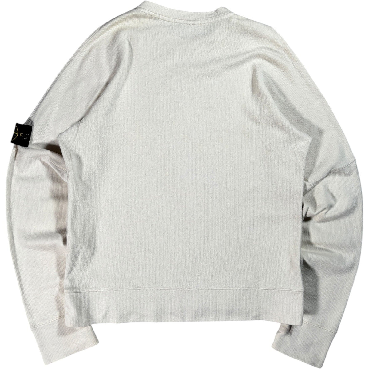 Stone Island 2007 Adjustable Crewneck Jumper L | Large, White