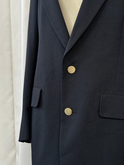 Christian Dior Monsieur 1980s Pure Wool Bespoke Button Blazer - 38R/M