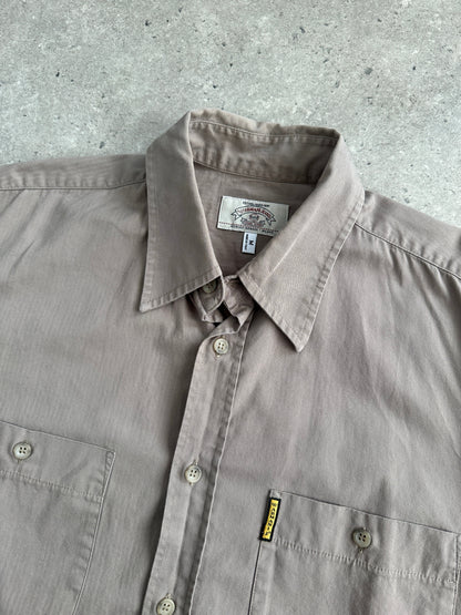 Armani Jeans Pure Cotton Logo Shirt - L