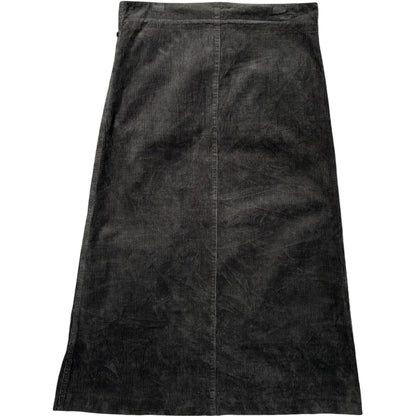 CP Company Donna 2003 Corduroy Maxi Skirt Size 12/14 | 12/14, Grey
