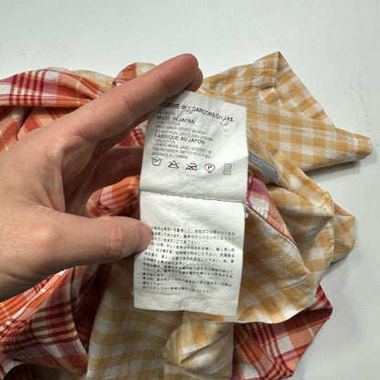 Comme Des Garçons Homme 2002 Double Plaid Boxy Shirt - M/L