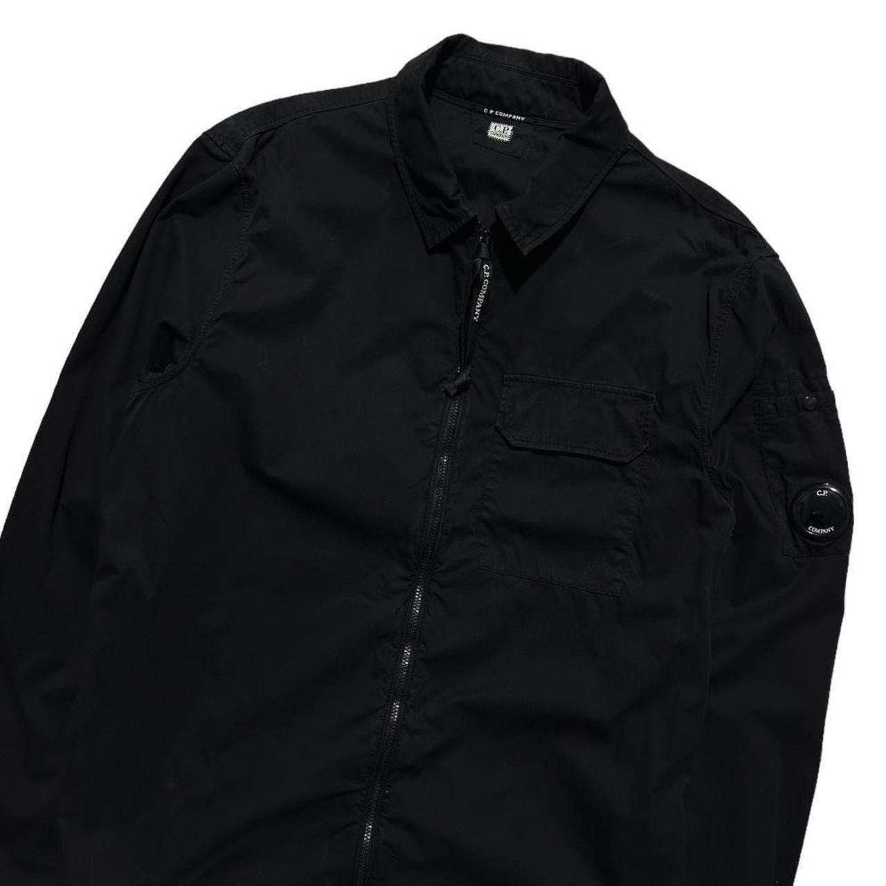 CP Company Black Side Pocket Overshirt - Known Source