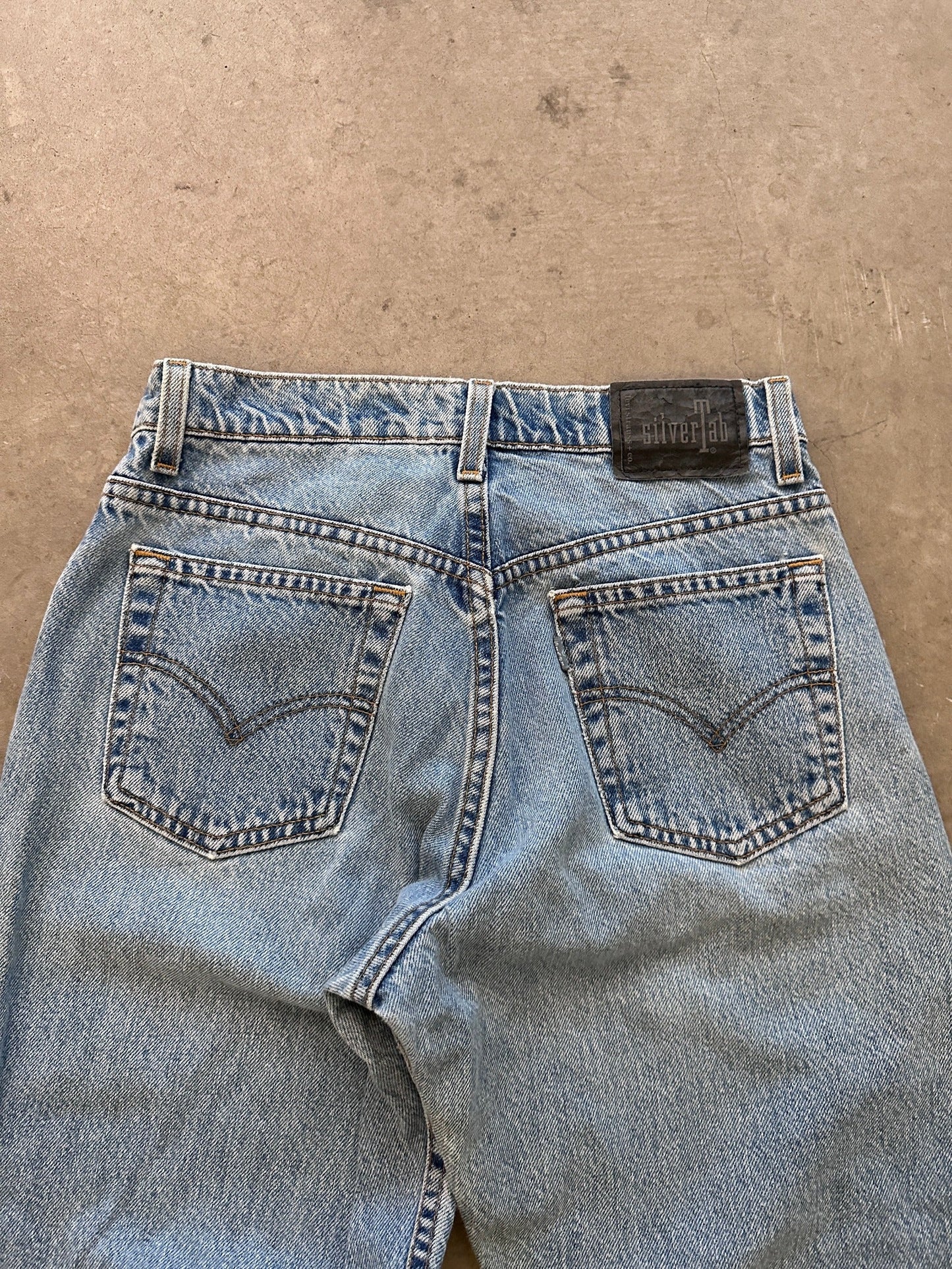 1998 Levi's Silver Tab Loose Jeans - 28 x 32 | W28, Multicoloured