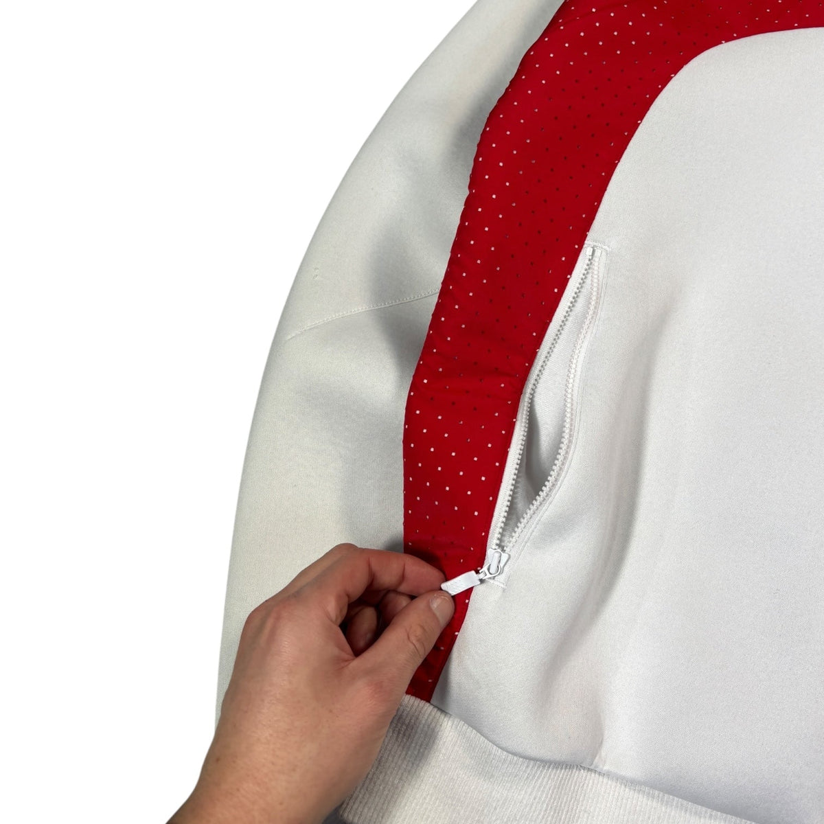 Puma Mostro 00’s Neoprene Perforated Hoodie L | Large, Red