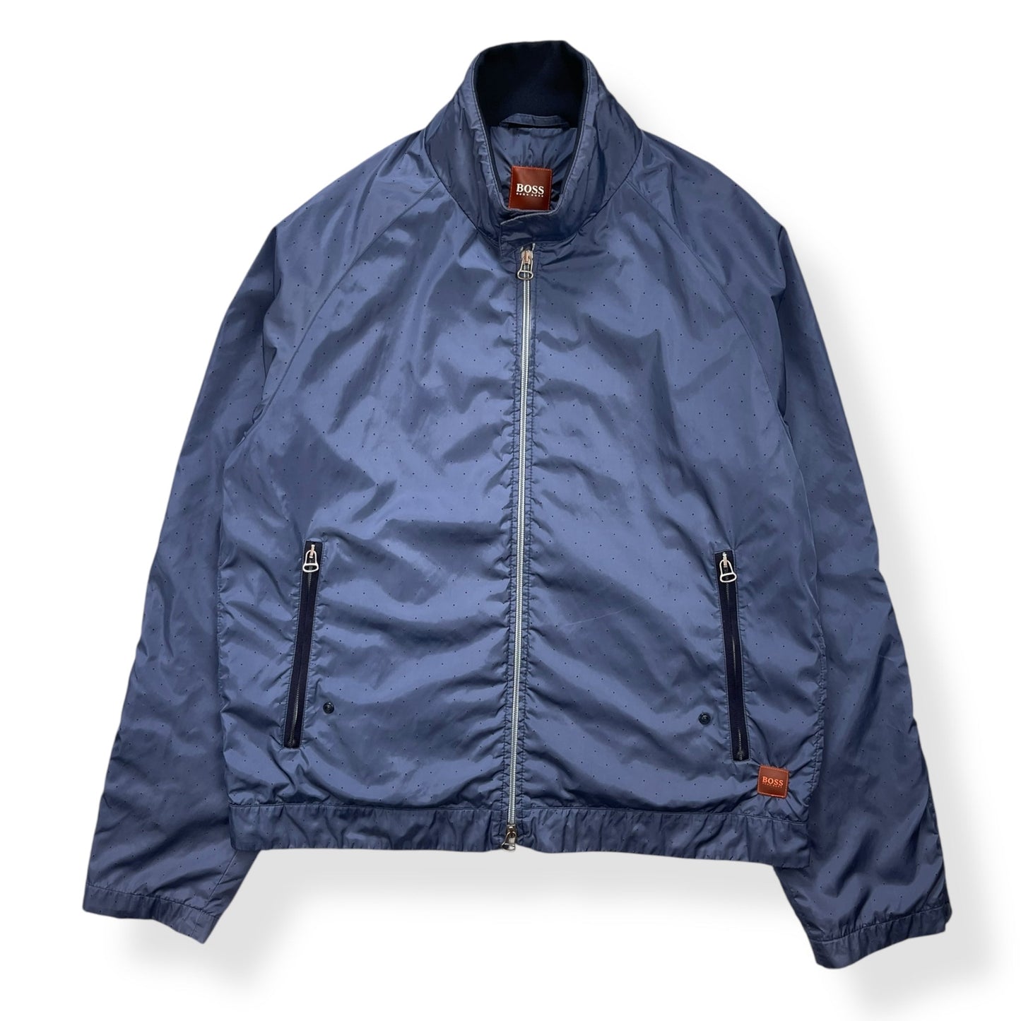 2000's Hugo Boss 'Orange' Perforated Nylon Jacket (L) | Default Title, Orange