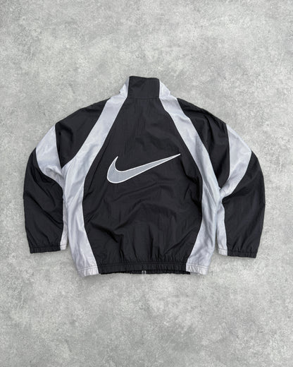 nike air 1990s lightweight swoosh shell jacket (l) | Default Title, Grey