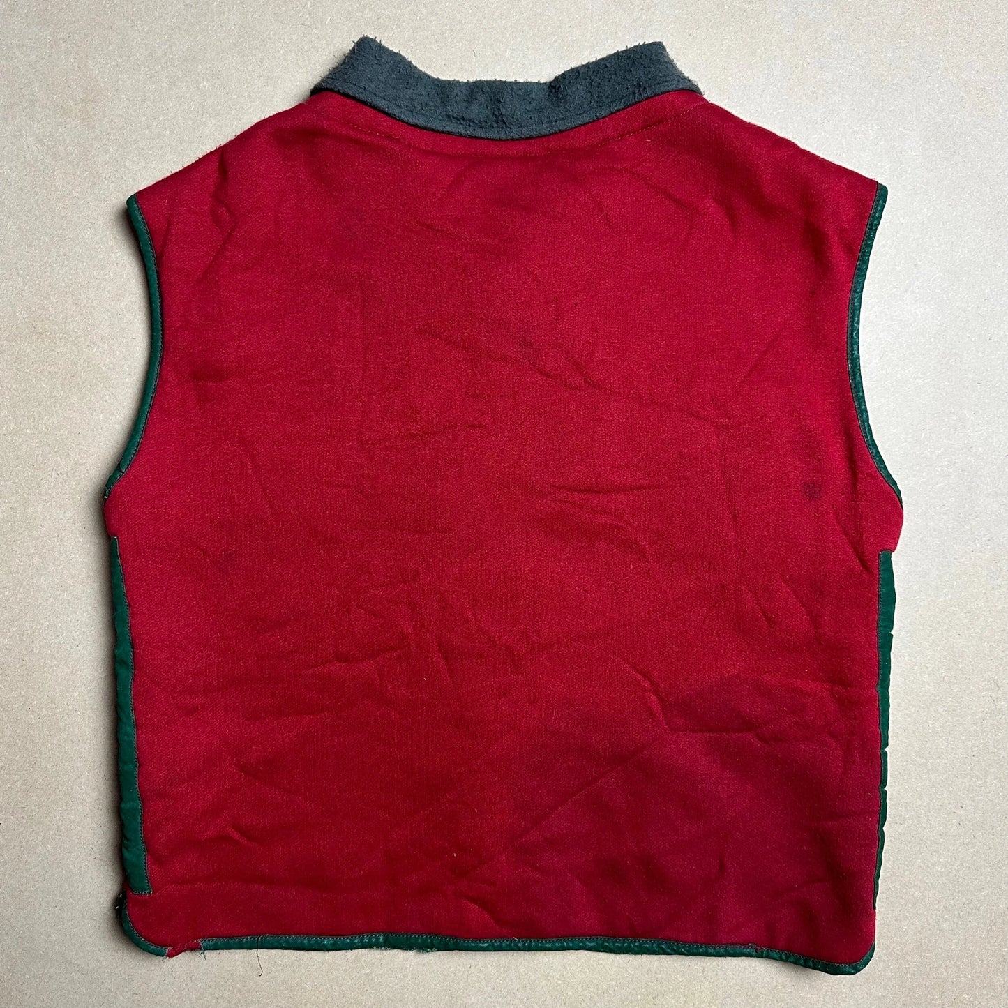 A/W 1983 American Red Fleece Cotton / Tela Stella Double Cargo Pocket Gilet