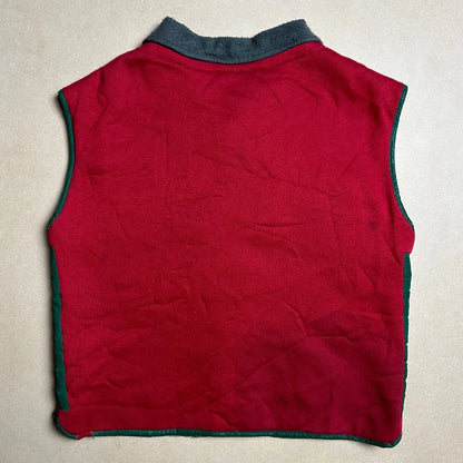 A/W 1983 American Red Fleece Cotton / Tela Stella Double Cargo Pocket Gilet