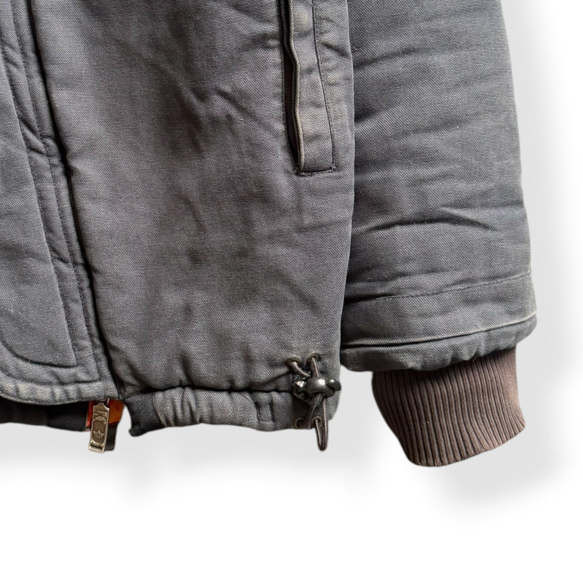 2000's Maharishi Asymmetric Zip Padded Parka (L) | Large, Camo