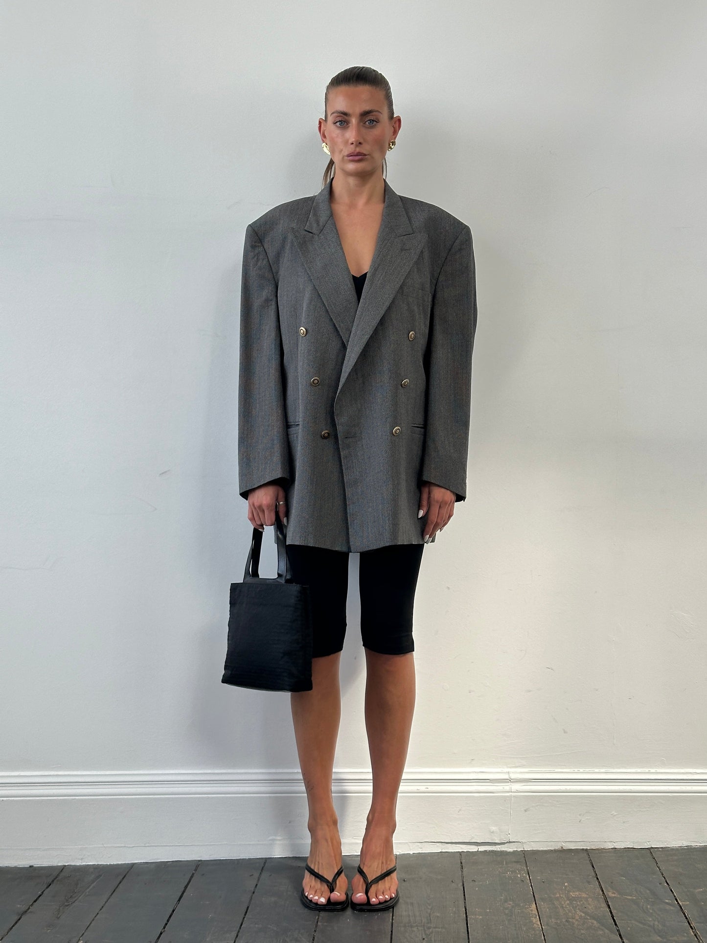 Versace Classic V2 90s Bespoke Button Double Breasted Blazer - 46R/XXL