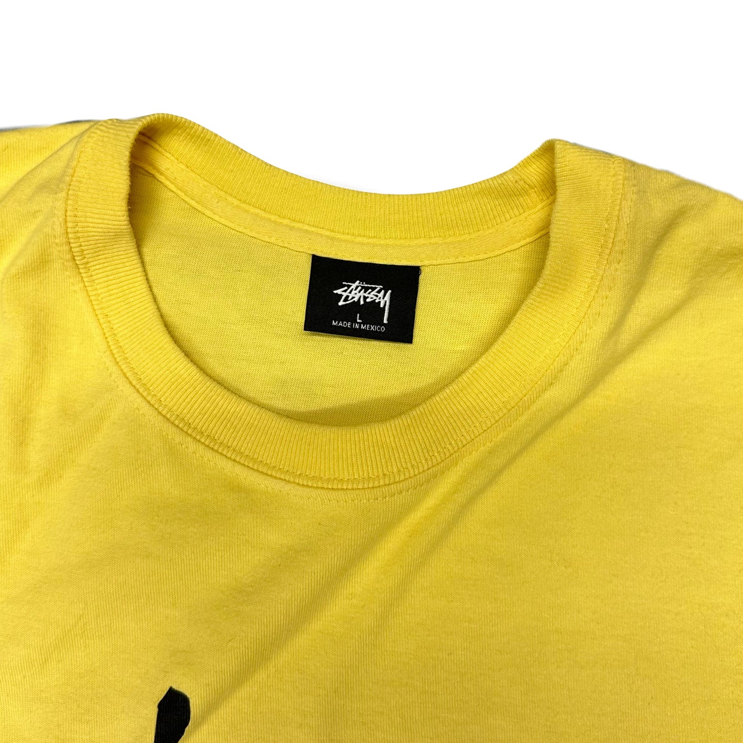 Stüssy International Spellout T-Shirt In Yellow ( L )