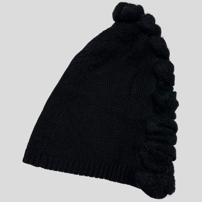 Prada 3D Wool Textured Beanie
