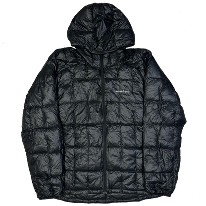 Montbell Plasma 1000 Alpine Down Parka Puffer Jacket In Black ( L )