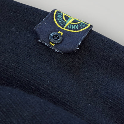 Stone Island AW/18 Iridescent Coating Coating Tela Reflex Knitted Hoodie L