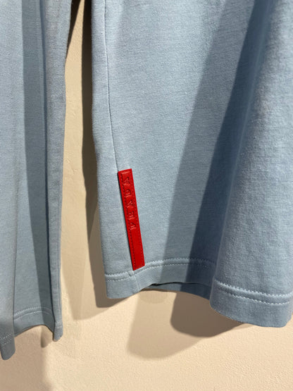Prada Sport 00s Long Sleeve Rear Pocket T-Shirt | Medium, Red
