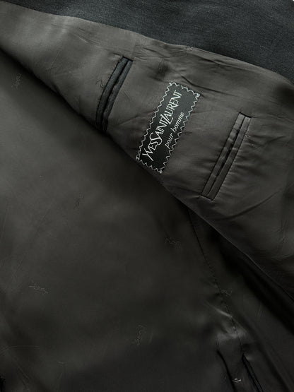 Yves Saint Laurent Pour Homme 1990s Pure Wool Single Breasted Blazer - 48R/XXL