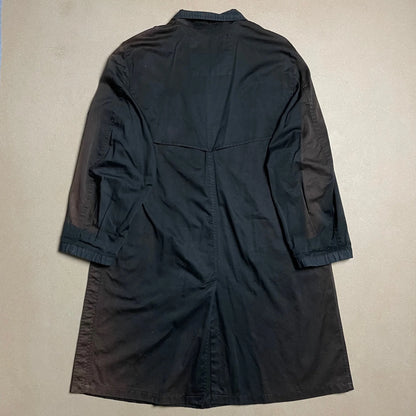 S/S 1985 Charcoal Raso Gommato Marina Rain Coat