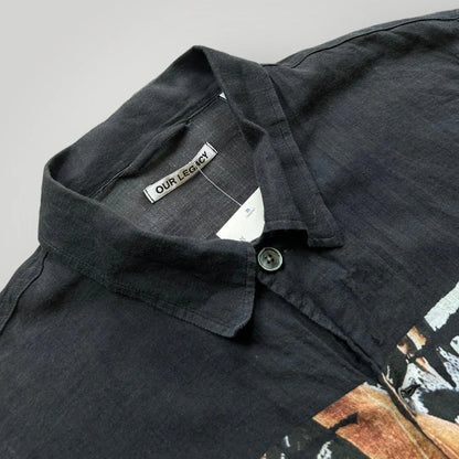 Our Legacy Box Peace Poster Shirt L