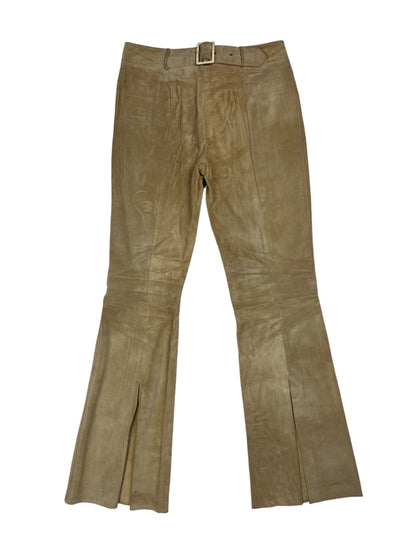 Dolce & Gabbana vintage suede trousers