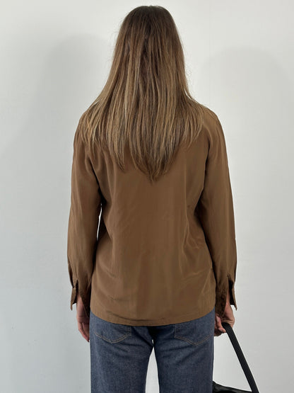 Vintage 2000s Pure Silk Shirt - S/M