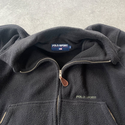 Polo Sport Ralph Lauren 1990s heavyweight fleece harrington jacket (L)