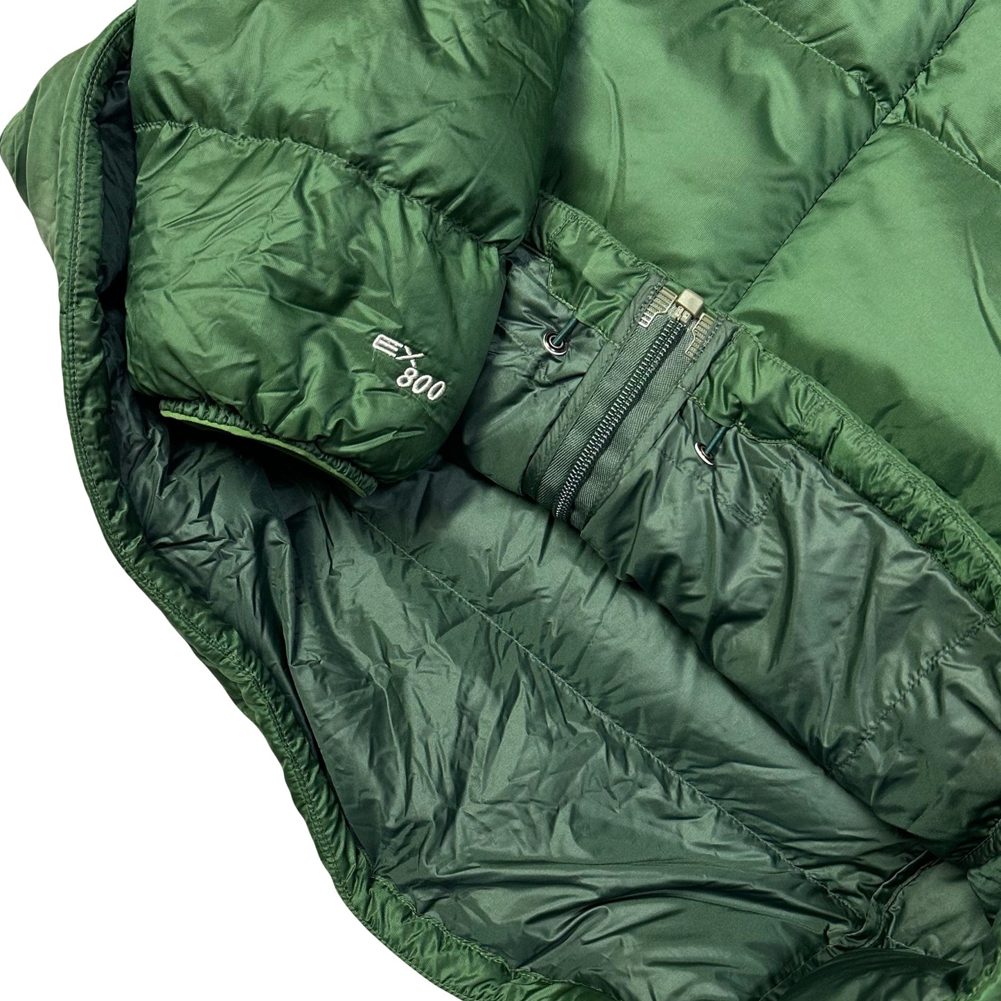 Montbell Light Alpine Down Puffer Jacket In Green ( M )