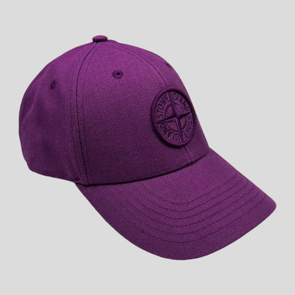 Stone Island Purple Compass Cap - OS