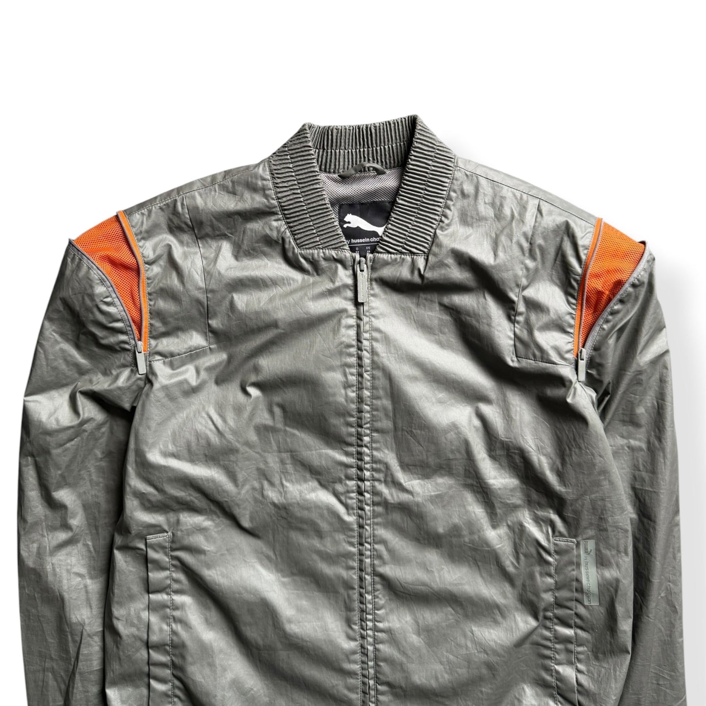 2000's Puma by Hussein Chalayan Expandable Shoulder Bomber (L) | Default Title, Grey