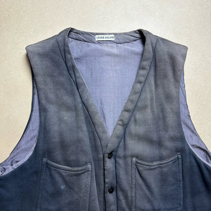 A/W 1987 Sun Faded Padded Script Cargo Vest
