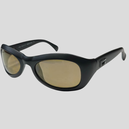 Gucci by Tom Ford 1999 Campaign Matte Sunglasses | O/S, Black