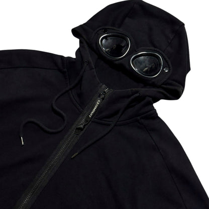 CP Company Zip Up Goggle Hoodie with Drawstrings