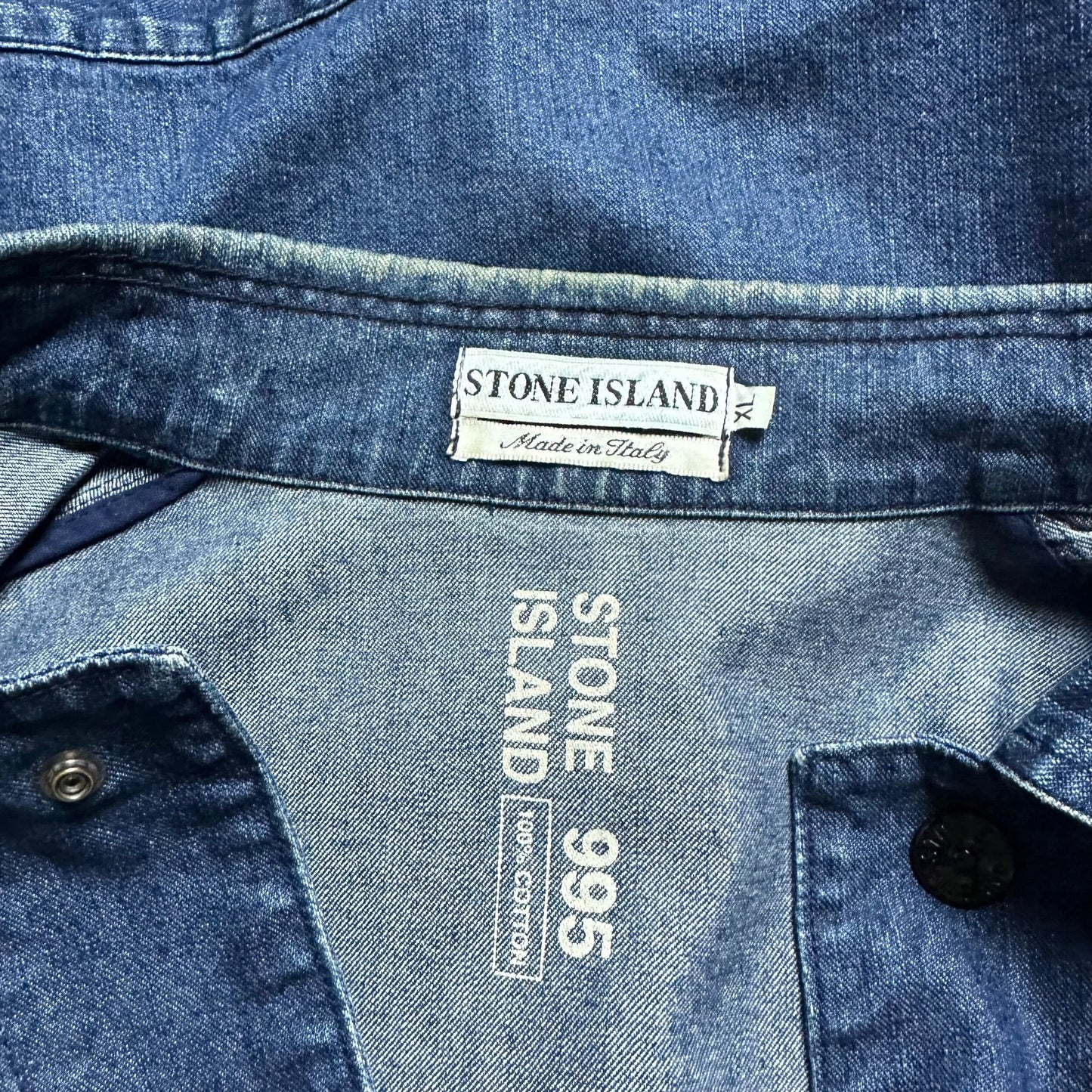 S/S 1995 Blue Selvedge Denim Blouson Work Jacket