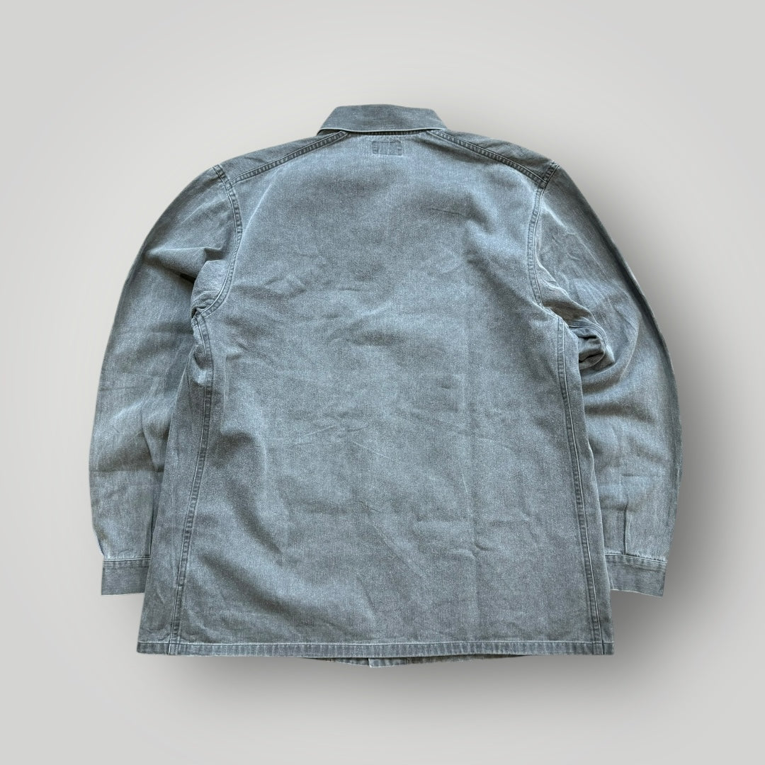 Beams Cotton Canvas Chore Jacket L | Default Title, Grey