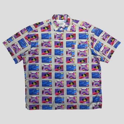 Cav Empt Credit Card Boxy Shirt - M (L/XL) | Default Title, Grey