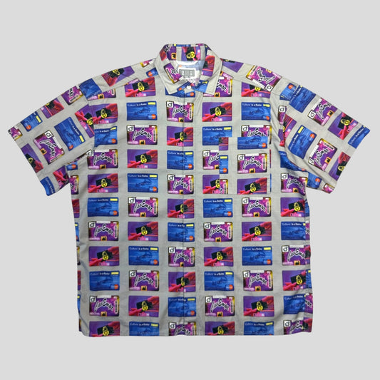 Cav Empt Credit Card Boxy Shirt - M (L/XL) | Default Title, Grey